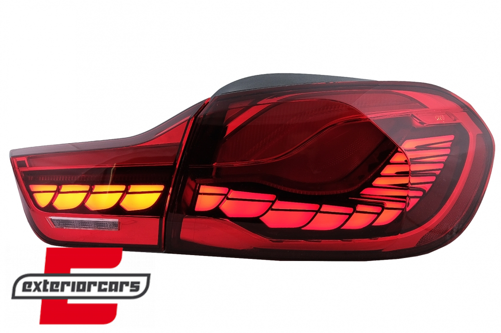 OLED stražnja svjetla SEQ žmigavci (crvena) / BMW serije 4 F32 F33 F36 M4 F82 F83 (2013-03.2019) - Slika 3