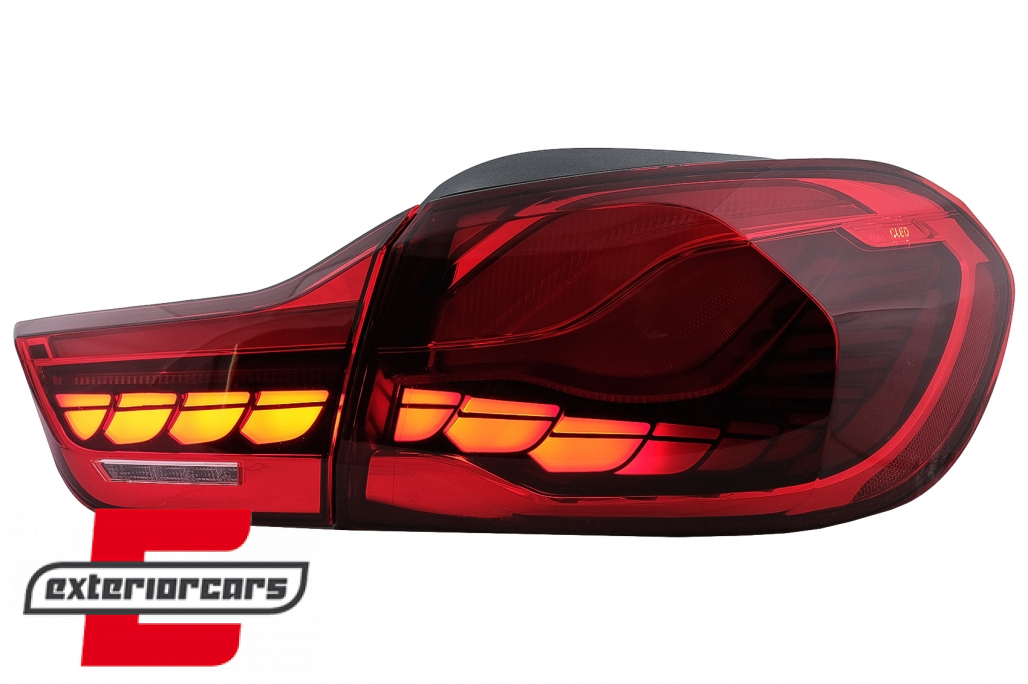 OLED stražnja svjetla SEQ žmigavci (crvena) / BMW serije 4 F32 F33 F36 M4 F82 F83 (2013-03.2019) - Slika 5