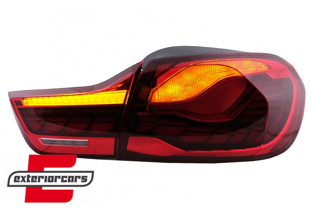 OLED stražnja svjetla SEQ žmigavci (crvena) / BMW serije 4 F32 F33 F36 M4 F82 F83 (2013-03.2019) - Slika 8