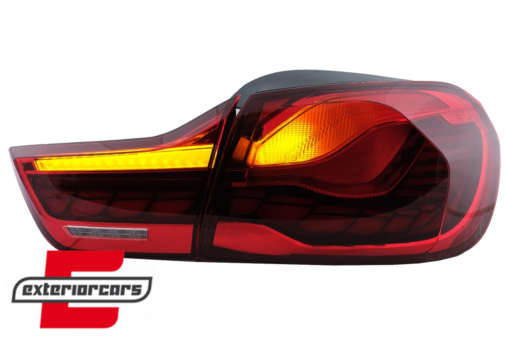 OLED stražnja svjetla SEQ žmigavci (crvena) / BMW serije 4 F32 F33 F36 M4 F82 F83 (2013-03.2019) - Slika 9