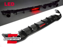 Difuzor zraka sa LED (piano crna) / VW Golf 8 Hatchback (2020-2024)