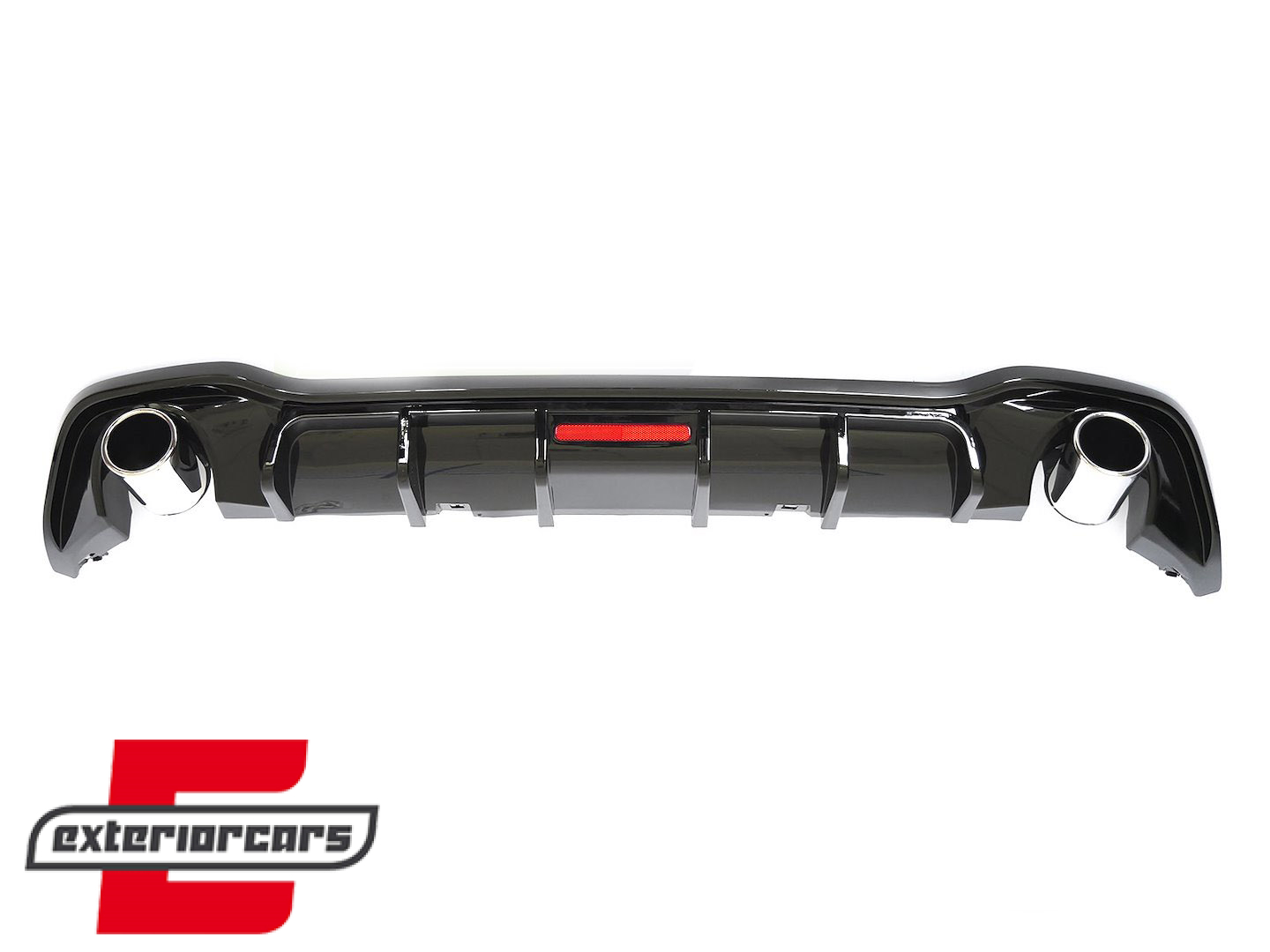 Difuzor zraka sa LED (piano crna) / VW Golf 8 Hatchback (2020-2024) - Slika 3