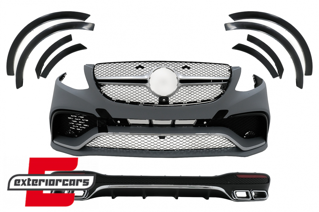 Bodykit GLE63 AMG dizajn / Mercedes GLE W166 SUV (2015-2018)