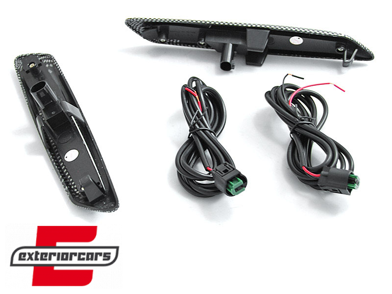 Bočni žmigavci LED SEQ (carbon look) / BMW serije 5 F10 F11 (2010-2014) - Slika 4