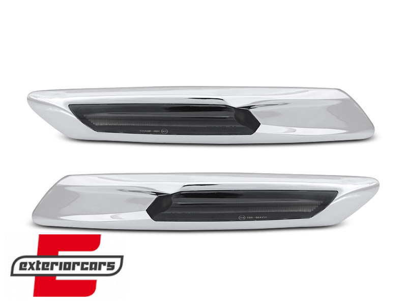 Bočni žmigavci LED SEQ (chrome/smoke) / BMW serije 5 F10 F11 (2010-2014) - Slika 2