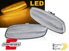 Bočni žmigavci LED SEQ (bijela) / PEUGEOT 207 308 3008 5008 CITROEN C3 C4 C5 DS3 DS4