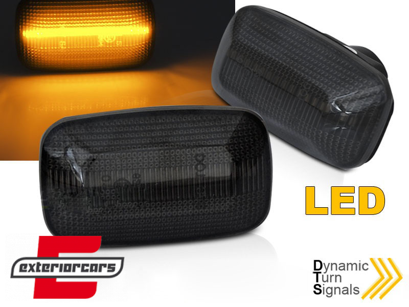 Bočni žmigavci LED SEQ (smoke) / Toyota Land Cruiser FJ70 FJ80 FJ90 FJ100 (1984-2007)