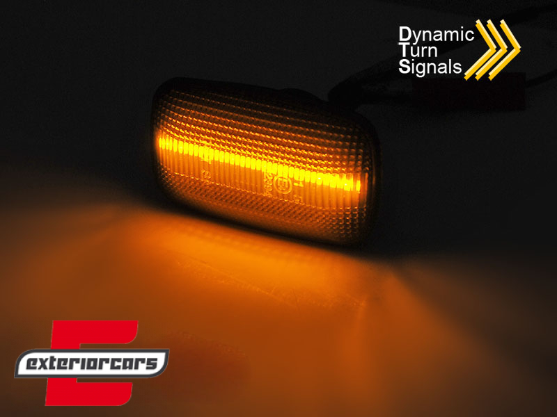 Bočni žmigavci LED SEQ (smoke) / Toyota Land Cruiser FJ70 FJ80 FJ90 FJ100 (1984-2007) - Slika 3
