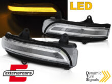 Žmigavci u retrovizoru LED SEQ (bijela) / Toyota Land Cruiser Prado 150 (2009-2017)