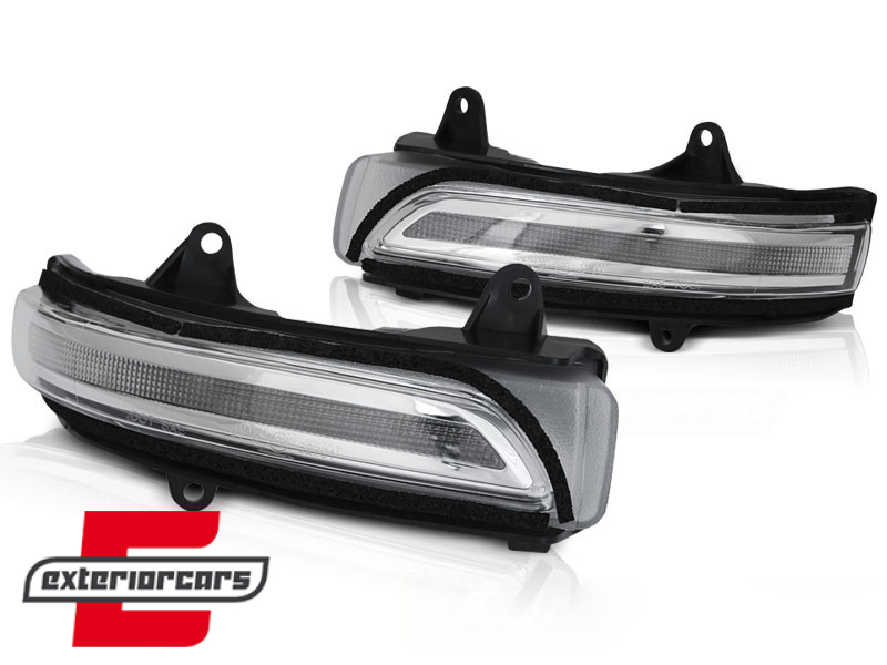 Žmigavci u retrovizoru LED SEQ (bijela) / Toyota Land Cruiser Prado 150 (2009-2017) - Slika 2