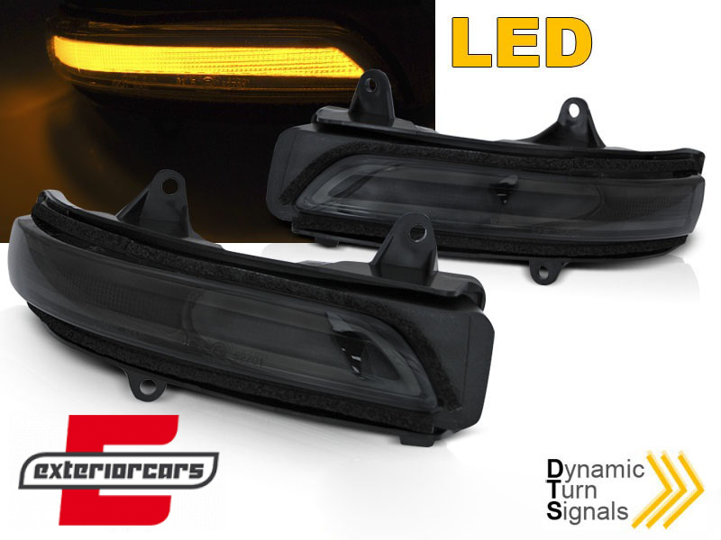 Žmigavci u retrovizoru LED SEQ (smoke) / Toyota Land Cruiser Prado 150 (2009-)