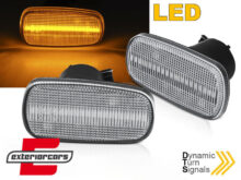 Bočni žmigavci LED SEQ (bijela) / Toyota Land Cruiser 120 Prius (2003-2009) RAV 4 (2003-2005) Lexus IS (1998-2005)