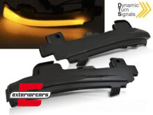 Žmigavci u retrovizoru LED SEQ (smoke) / VOLVO S60 V60 (2010-2019) S80 V70 (2012-2016) V40 (2012-2019)