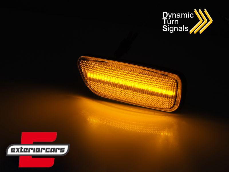 Bočni žmigavci LED SEQ (smoke) / Volvo S60 (2000-2010) S80 (1999-2007) V70 II (2000-2007) XC90 (2002-2006) - Slika 3