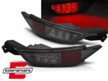 Svjetla za maglu LED (smoke) / Ford Fiesta Mk7 (2008-2016) hatchback