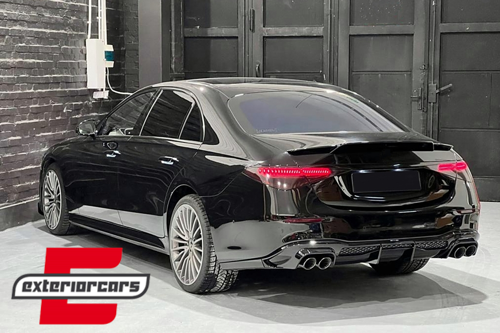 Bodykit AERO dizajn (piano crna) / Mercedes S-klasa W223 limuzina Sport Line (2020-2025) - Slika 20