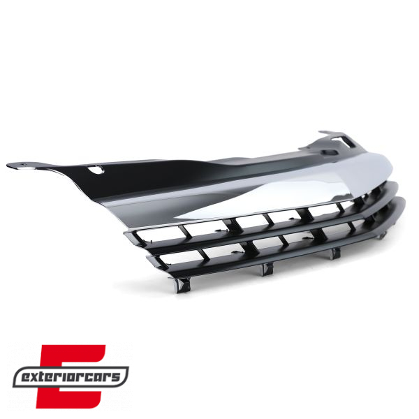 Prednja maska bez znaka (crna/chrome) / Opel Astra H 3 vrata (2005-2010) - Slika 3