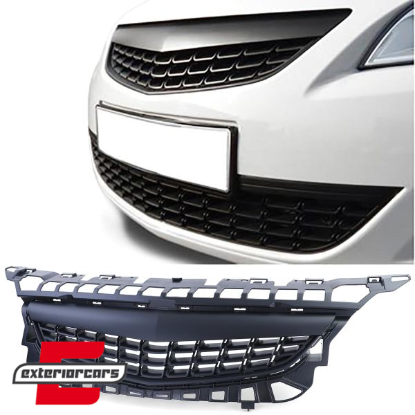 Prednja maska bez znaka (mat crna) / Opel Astra J Hatchback Kombi (12.2009-09.2012) 5 vrata