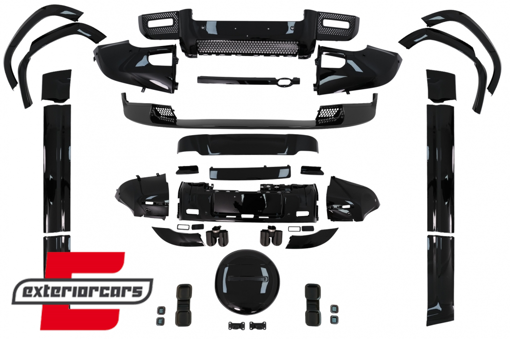 Bodykit (piano crna) / Land Rover Defender SUV L663 (2019-)
