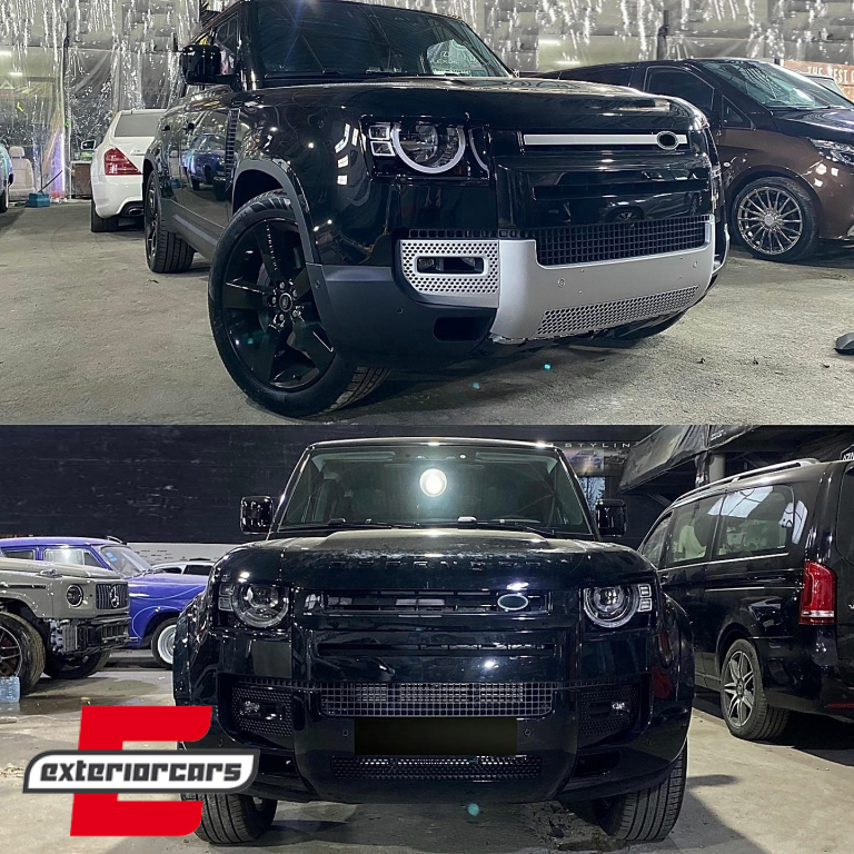 Bodykit (piano crna) / Land Rover Defender SUV L663 (2019-) - Slika 36