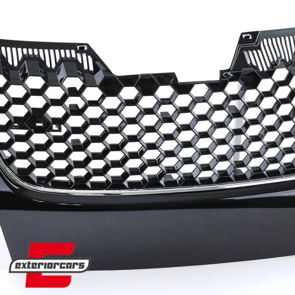 Prednja maska GTI dizajn (piano crna) / VW Golf 5 V (2003-2007) - Slika 4