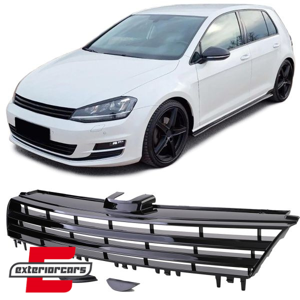 Prednja maska bez znaka (piano crna) / VW Golf 7 VII (2012-2017) - Slika 8