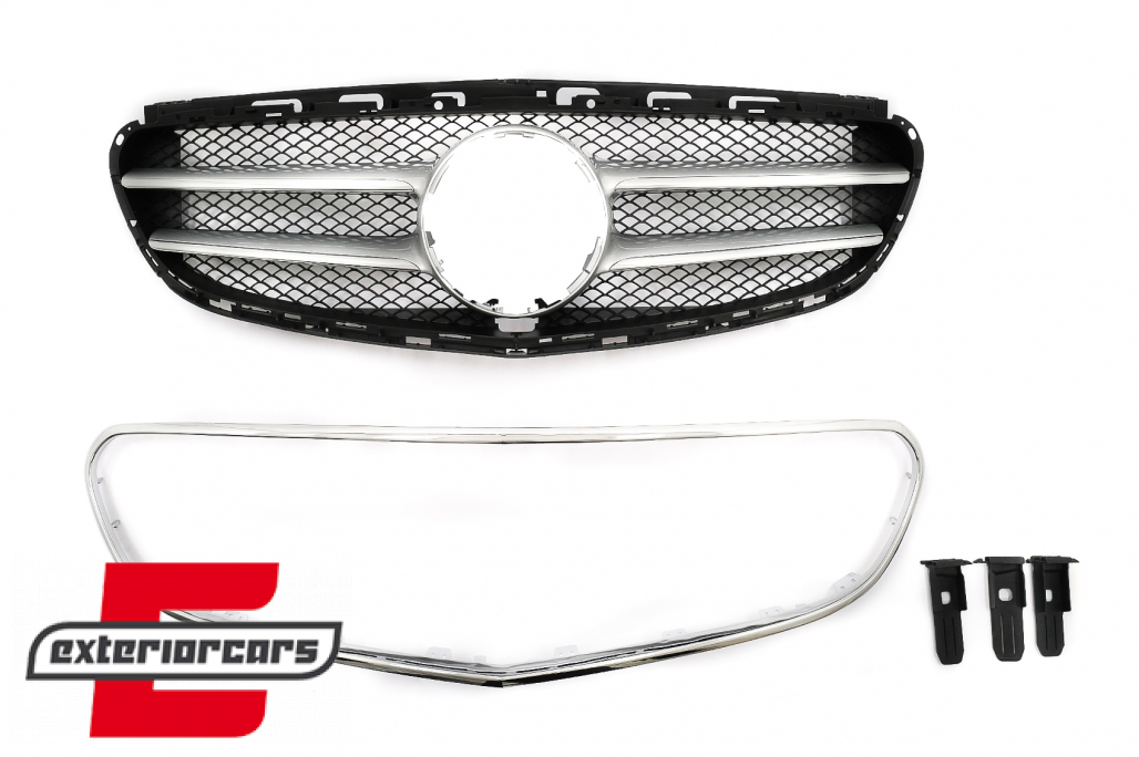 Prednja maska AMG line (chrome) / Mercedes E-klasa W212 S212 Facelift (2013-2016) - Slika 7