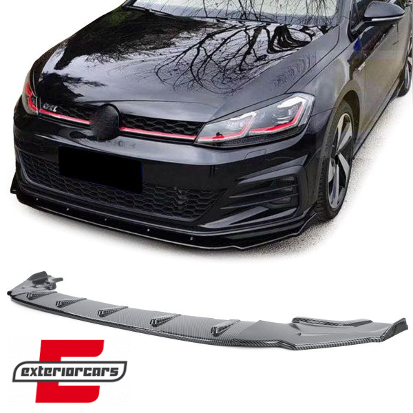 Prednji nastavak branika CUP dizajn (carbon look) / VW Golf 7 7.5 GTI (2013-2020) - Slika 7