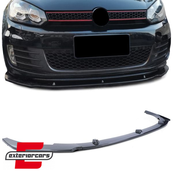 Prednji nastavak branika (carbon look) / VW Golf VI 6 MK6 (2009-2013) - Slika 7