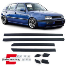 Lajsne za vrata & branik sa kopčama / VW Golf 3 (1991-1997) 4 vrata