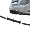 Splitter difuzora zraka (piano crna) / Mercedes C-klasa W204 C204 Limuzina Coupe (2012-2014)