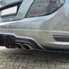 Splitter difuzora zraka (piano crna) / Mercedes C-klasa W204 C204 Limuzina Coupe (2012-2014) - Slika 8