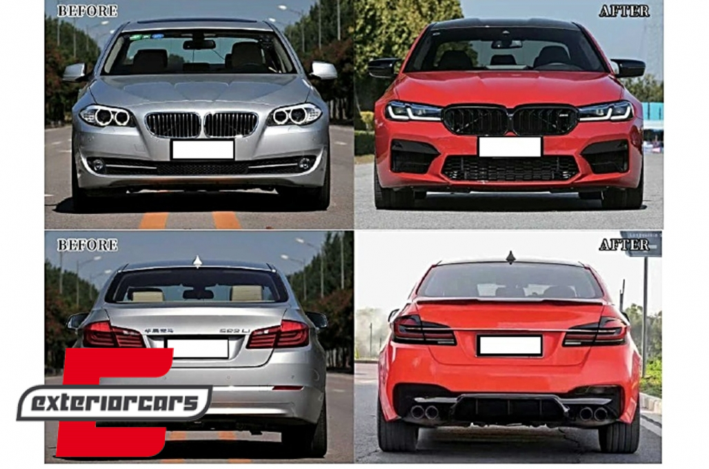 Bodykit pretvorba u G30 LCI M5 dizajn / BMW serije 5 F10 (2010-2017) - Slika 64