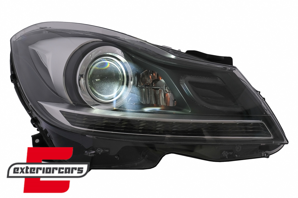 Prednja svjetla SEQ žmigavci Xenon look / Mercedes C-klasa W204 S204 C204 (2011-2014) - Slika 10