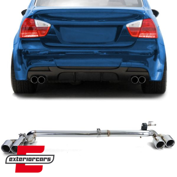 Ispušni sustav M-dizajn (chrome) / BMW serije 3 E90 limuzina E91 karavan (2005-2012) - Slika 8