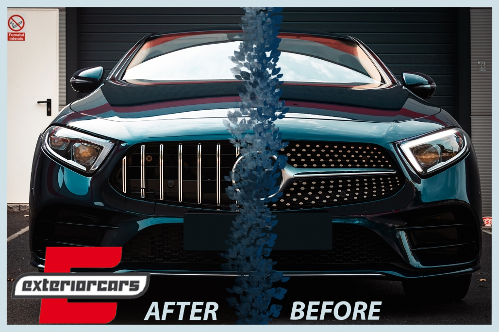Prednja maska GT-R Panamericana dizajn (chrome) / Mercedes CLS-klasa C257 (2018-2023) - Slika 13