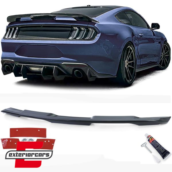 Bunker spojler GT500 dizajn (piano crna) / Ford Mustang Mk6 (2015-2023) - Slika 9