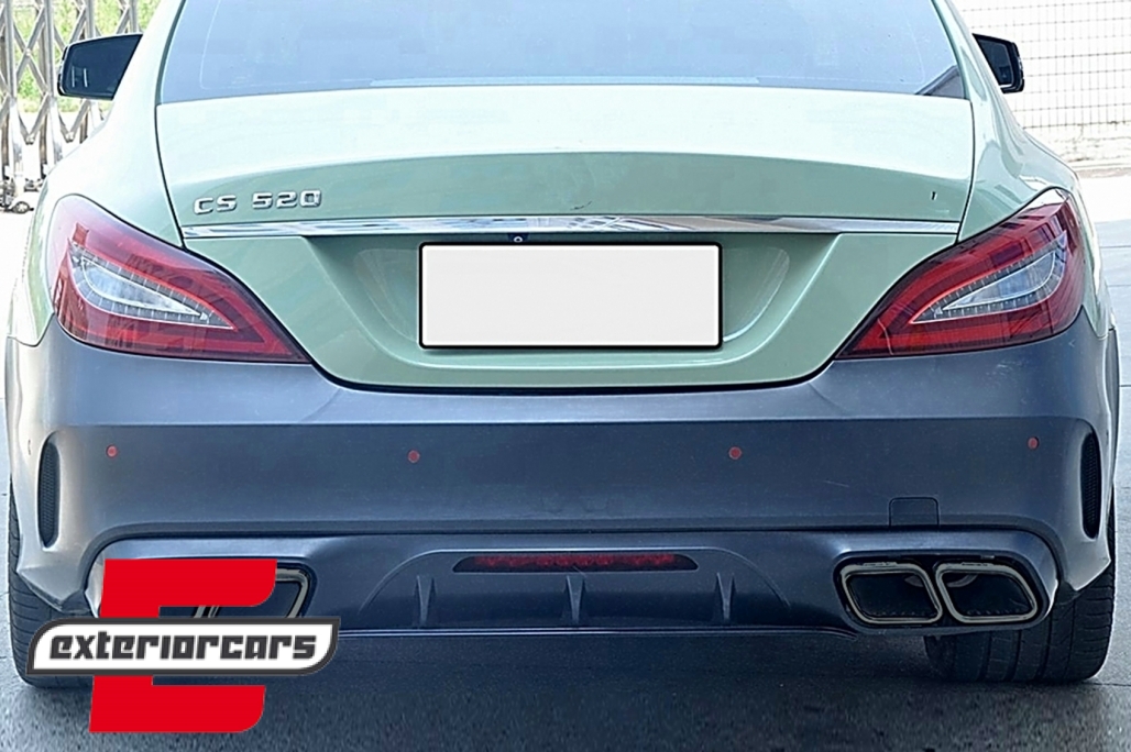 Difuzor zraka & nastavci auspuha CLS63 AMG Performance dizajn / Mercedes CLS limuzina W218 Sport Line (2011-2017) - Slika 10