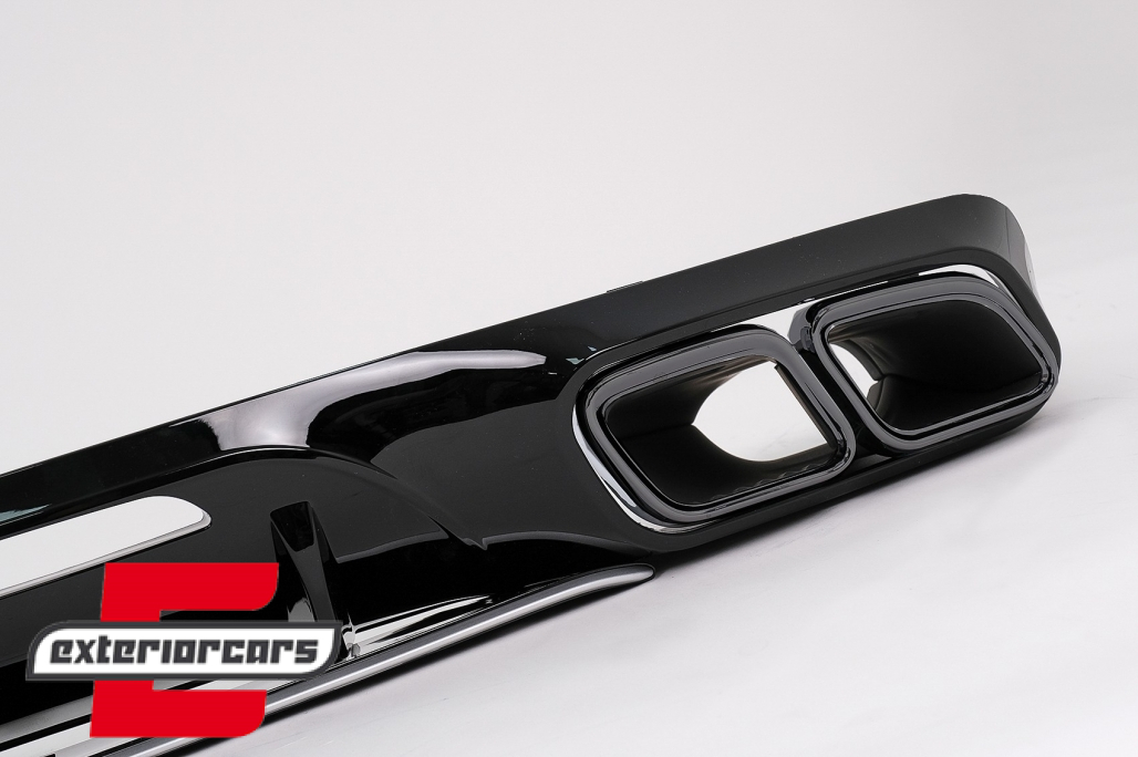 Difuzor zraka & nastavci auspuha CLS63 AMG Performance dizajn / Mercedes CLS limuzina W218 Sport Line (2011-2017) - Slika 4