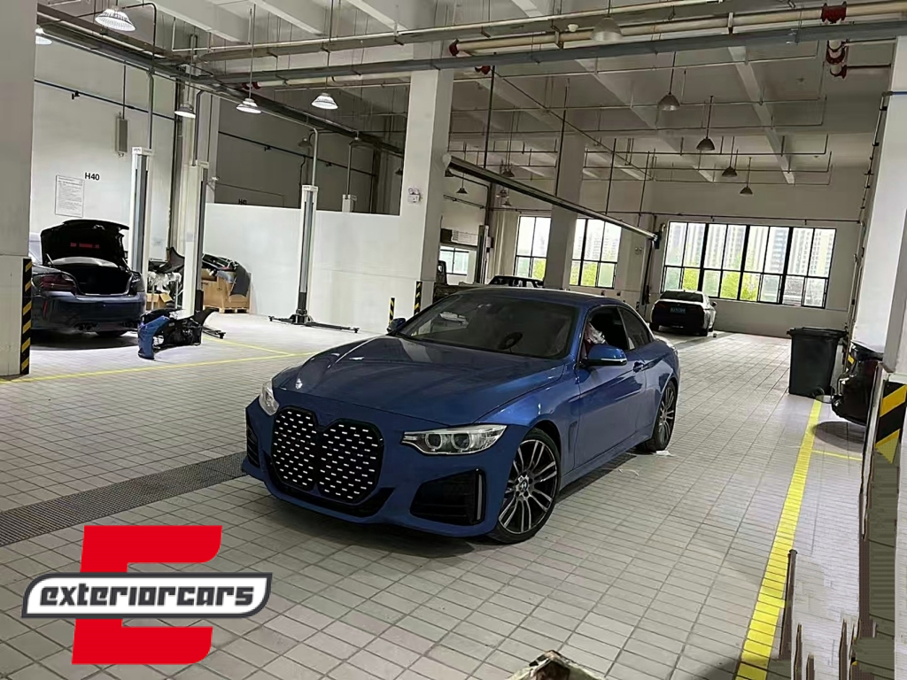 Prednji branik M4 dizajn (chrome) / BMW serije 4 F32 F33 F36 (2013-2019) Coupe Cabrio Gran Coupe - Slika 11
