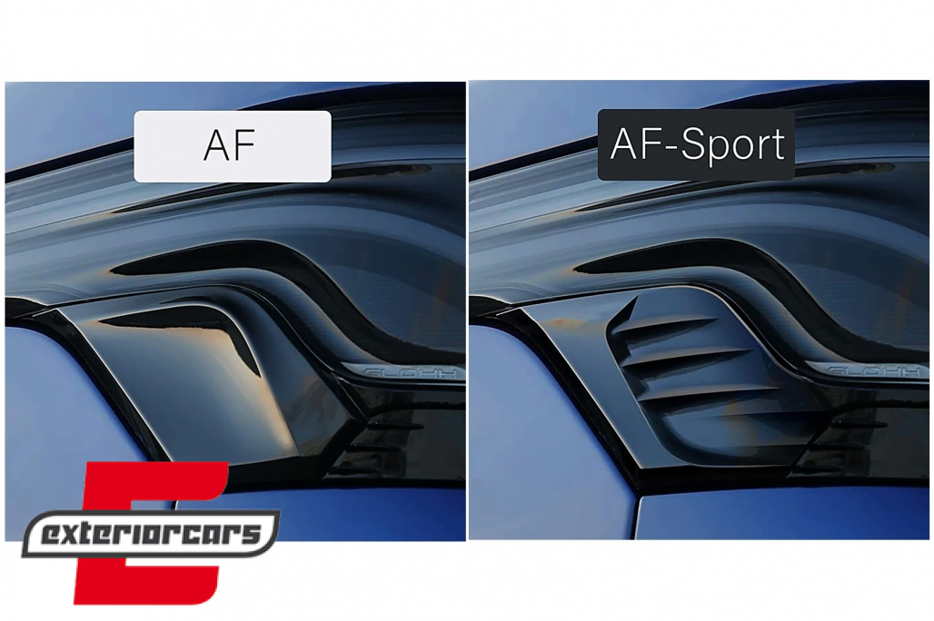 Aero flapovi AF-Sports stražnjih svjetla GL-5i GL-5X (piano crna) / Range Rover Sport L494 (2013-2022) - Slika 5