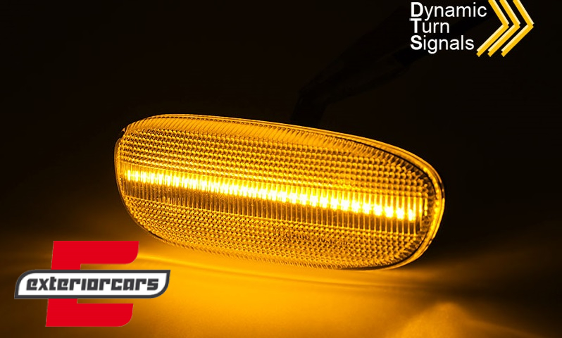 Bočni žmigavci LED SEQ (bijela) / Subaru Impreza (1993-2000) - Slika 3