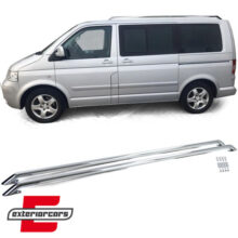 Krovni nosači (chrome) / VW Transporter Multivan Caravelle T5 T5.1 T6 T6.1 SWB (2003-)