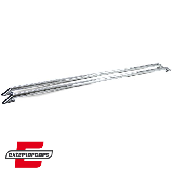 Krovni nosači (chrome) / VW Transporter Multivan Caravelle T5 T5.1 T6 T6.1 SWB (2003-) - Slika 2