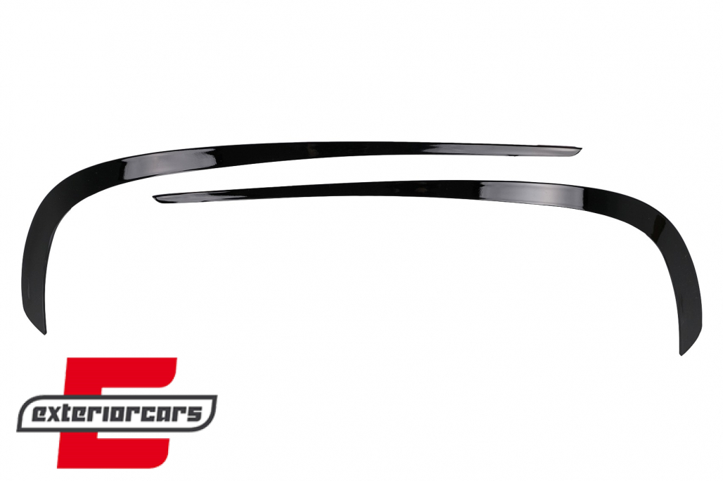 Prednji flapovi (piano crna) / Mercedes E-klasa C207 Coupe A207 Cabrio Facelift Sport Line (2013-2017) - Slika 2