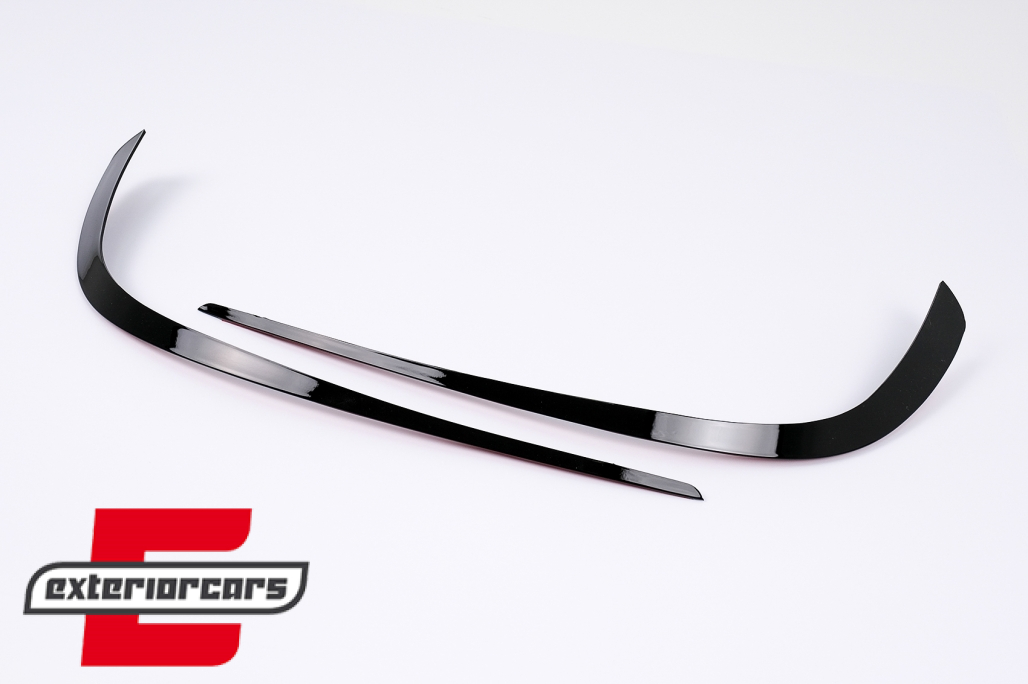 Prednji flapovi (piano crna) / Mercedes E-klasa C207 Coupe A207 Cabrio Facelift Sport Line (2013-2017) - Slika 3
