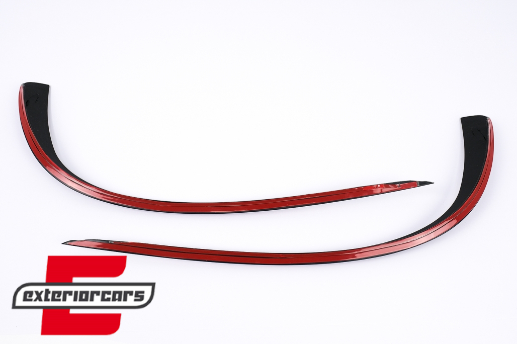 Prednji flapovi (piano crna) / Mercedes E-klasa C207 Coupe A207 Cabrio Facelift Sport Line (2013-2017) - Slika 5