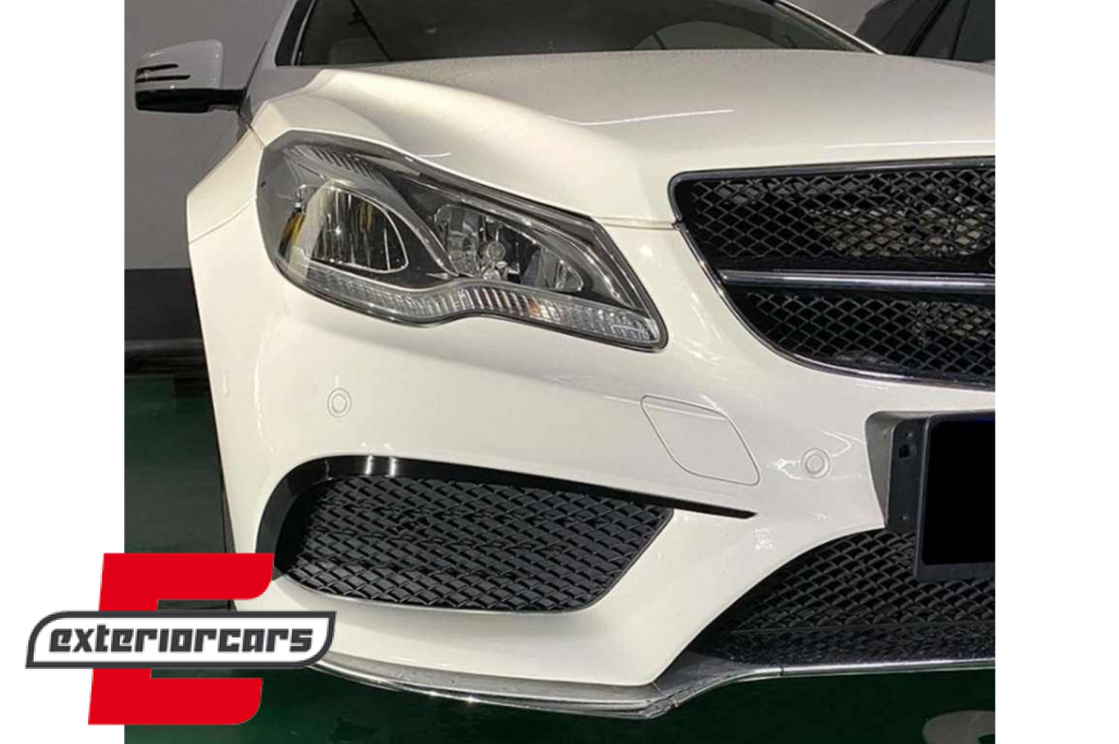 Prednji flapovi (piano crna) / Mercedes E-klasa C207 Coupe A207 Cabrio Facelift Sport Line (2013-2017) - Slika 6