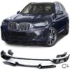 Prednji nastavak branika M-Performance dizajn (piano crna) / BMW X3 G01 LCI (2021-) M Sport