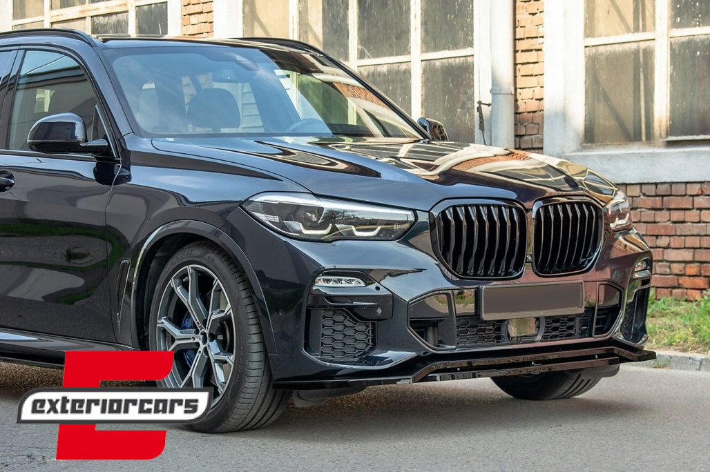 Prednji nastavak branika M Sport dizajn (piano crna) / BMW X5 G05 M paket (2018-2022) - Slika 8